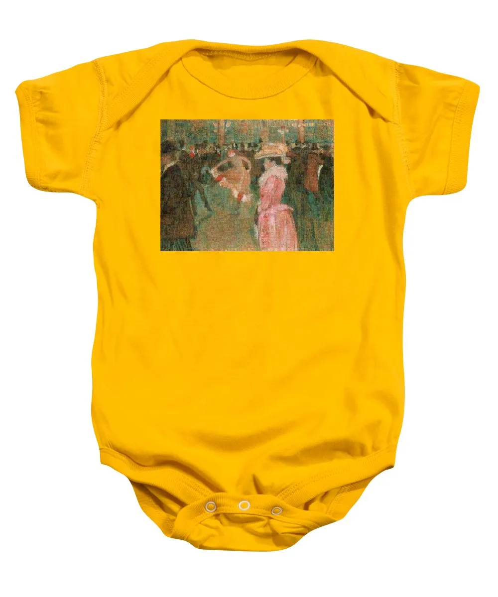Tribute to Toulouse Lautrec - Baby Onesie