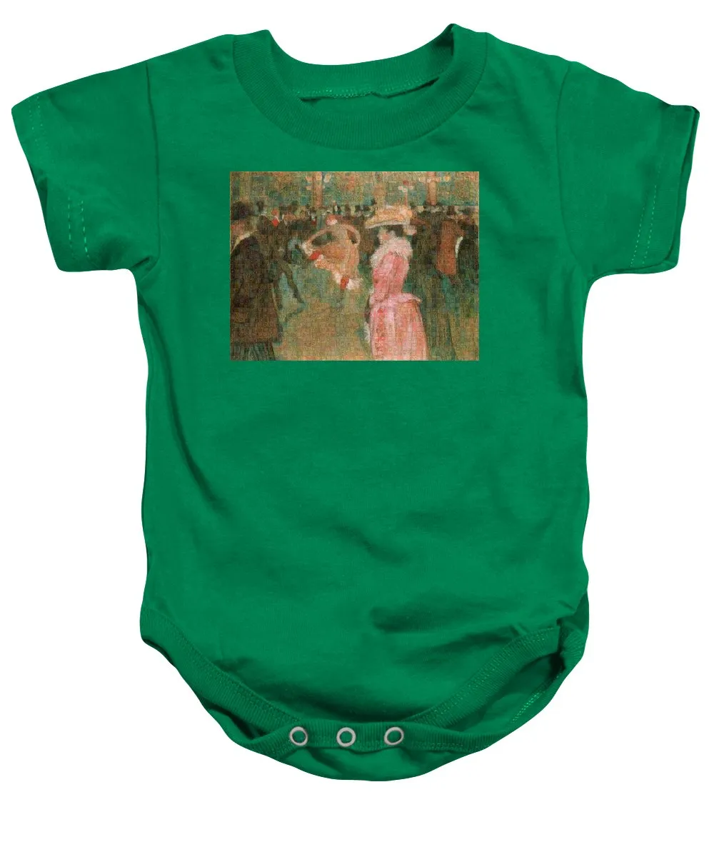 Tribute to Toulouse Lautrec - Baby Onesie