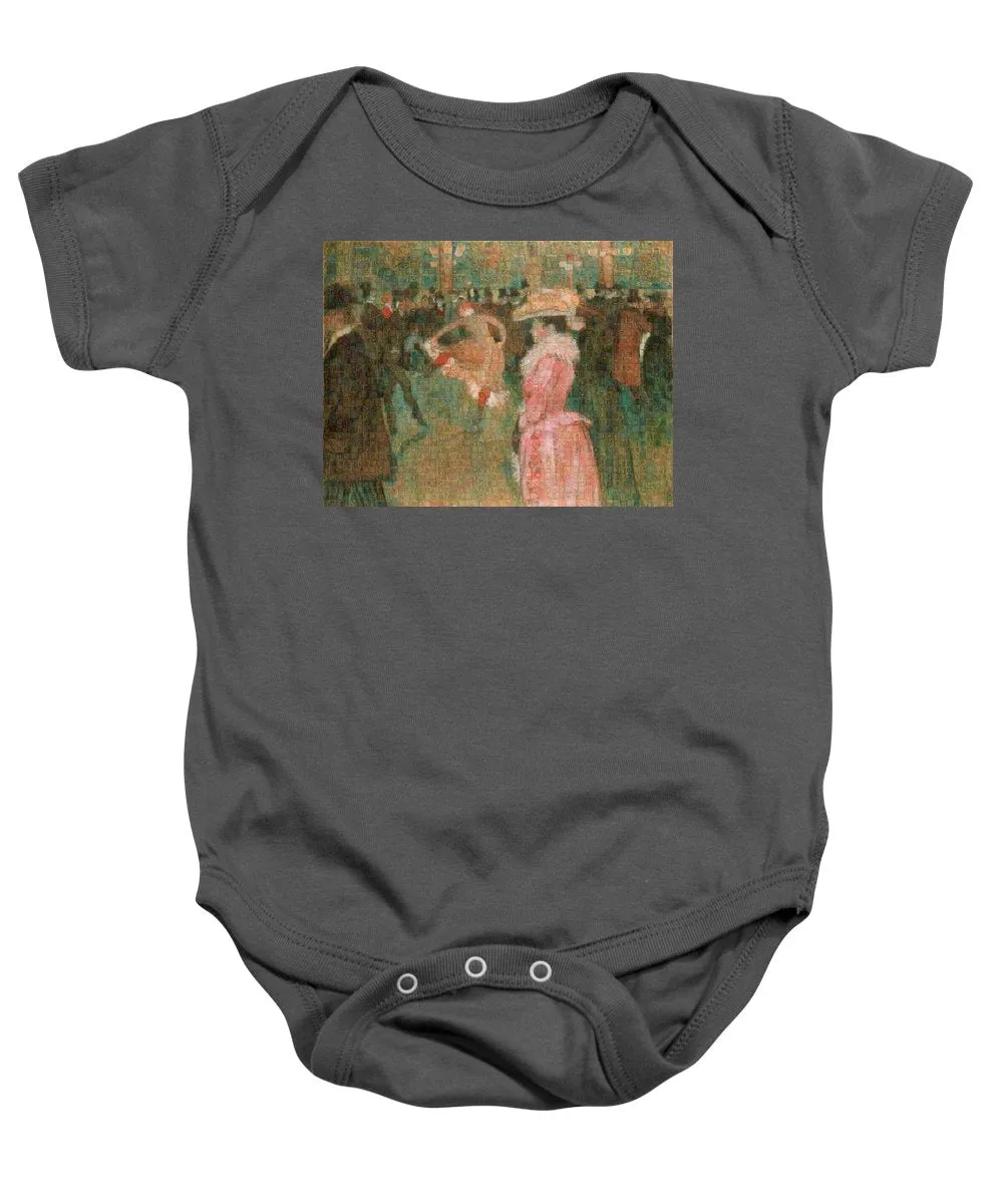 Tribute to Toulouse Lautrec - Baby Onesie
