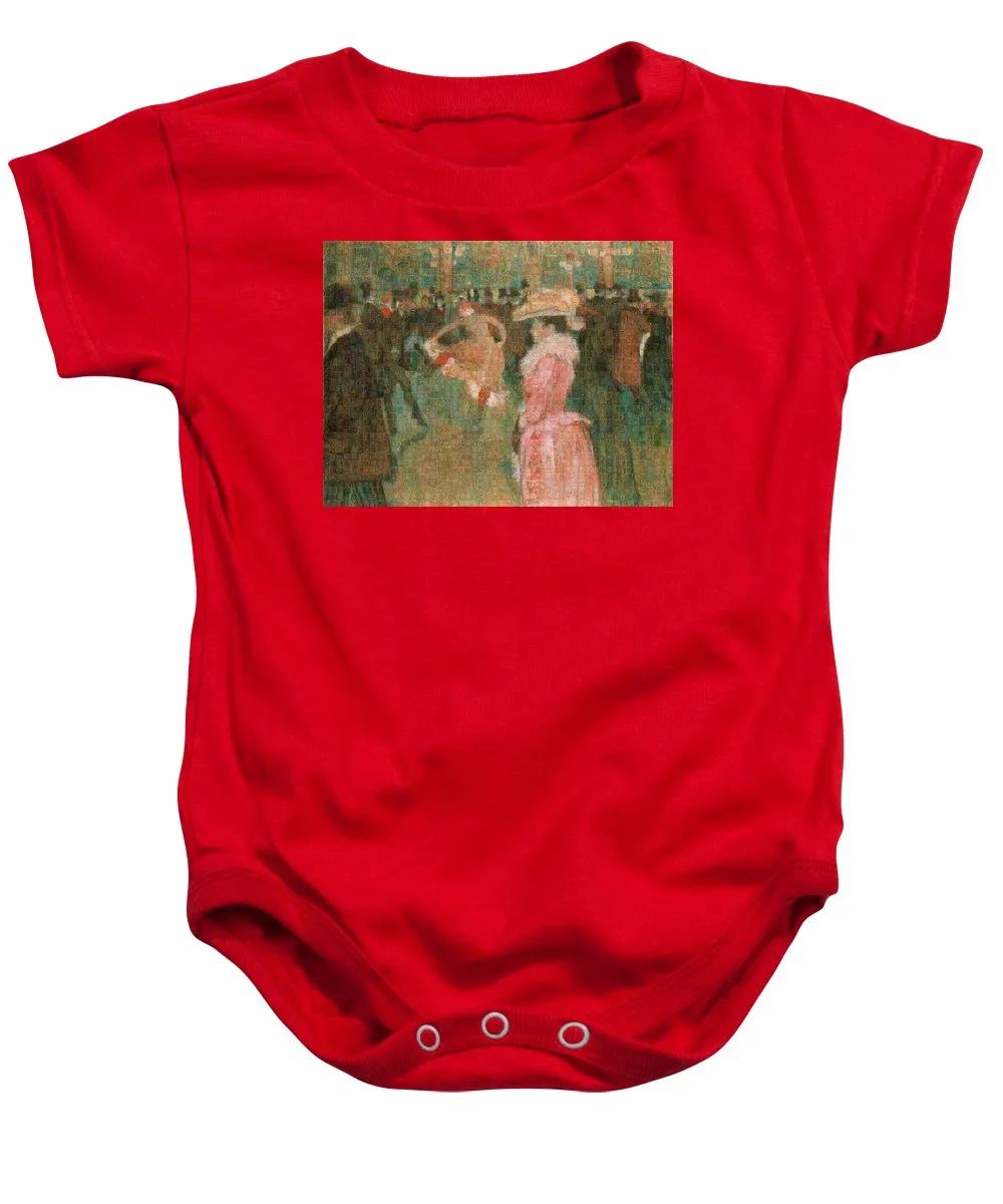 Tribute to Toulouse Lautrec - Baby Onesie