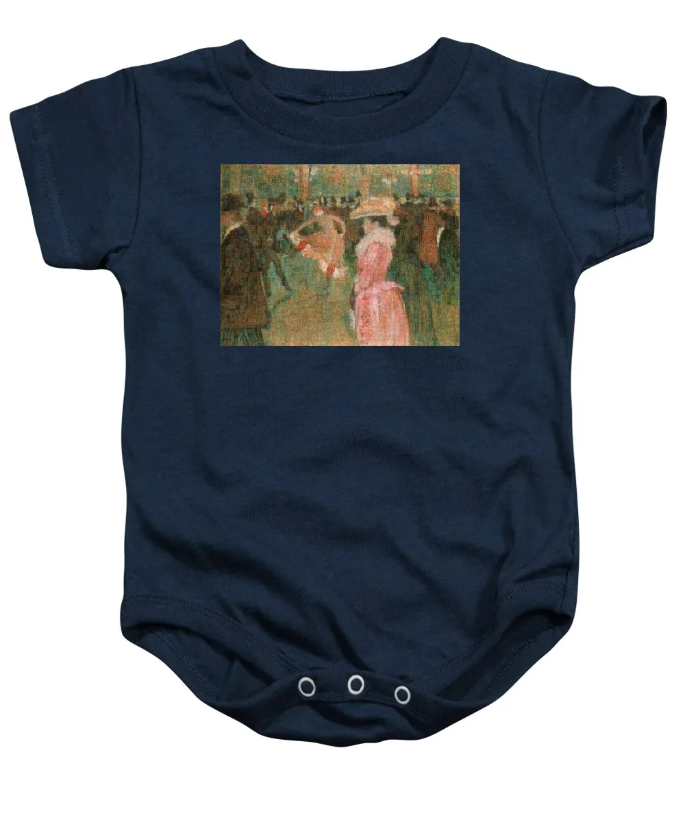 Tribute to Toulouse Lautrec - Baby Onesie