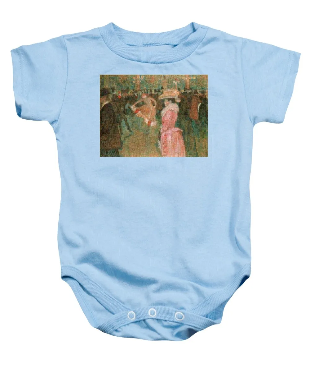 Tribute to Toulouse Lautrec - Baby Onesie