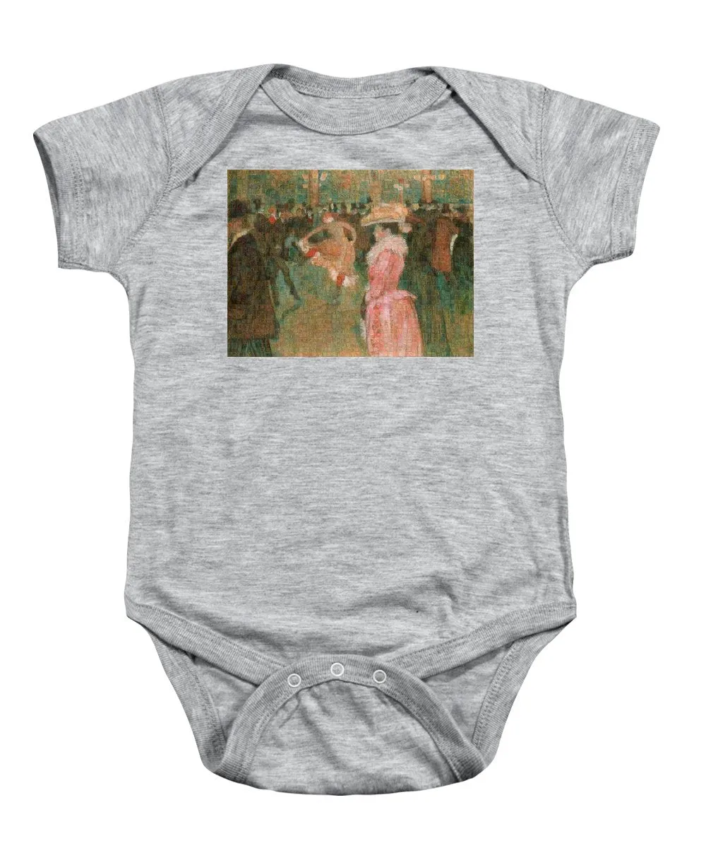 Tribute to Toulouse Lautrec - Baby Onesie