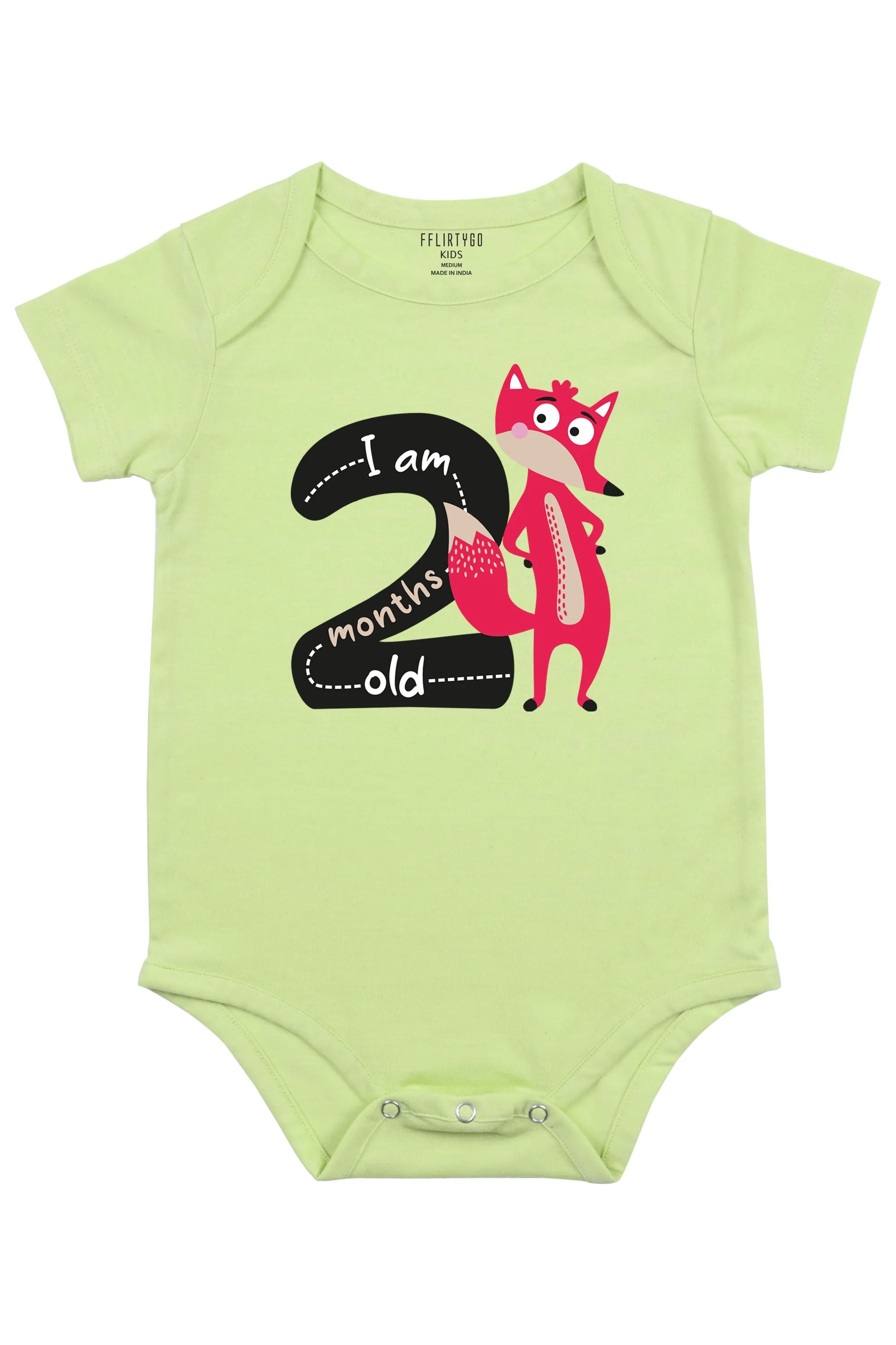 Two Month Milestone Baby Romper | Onesies