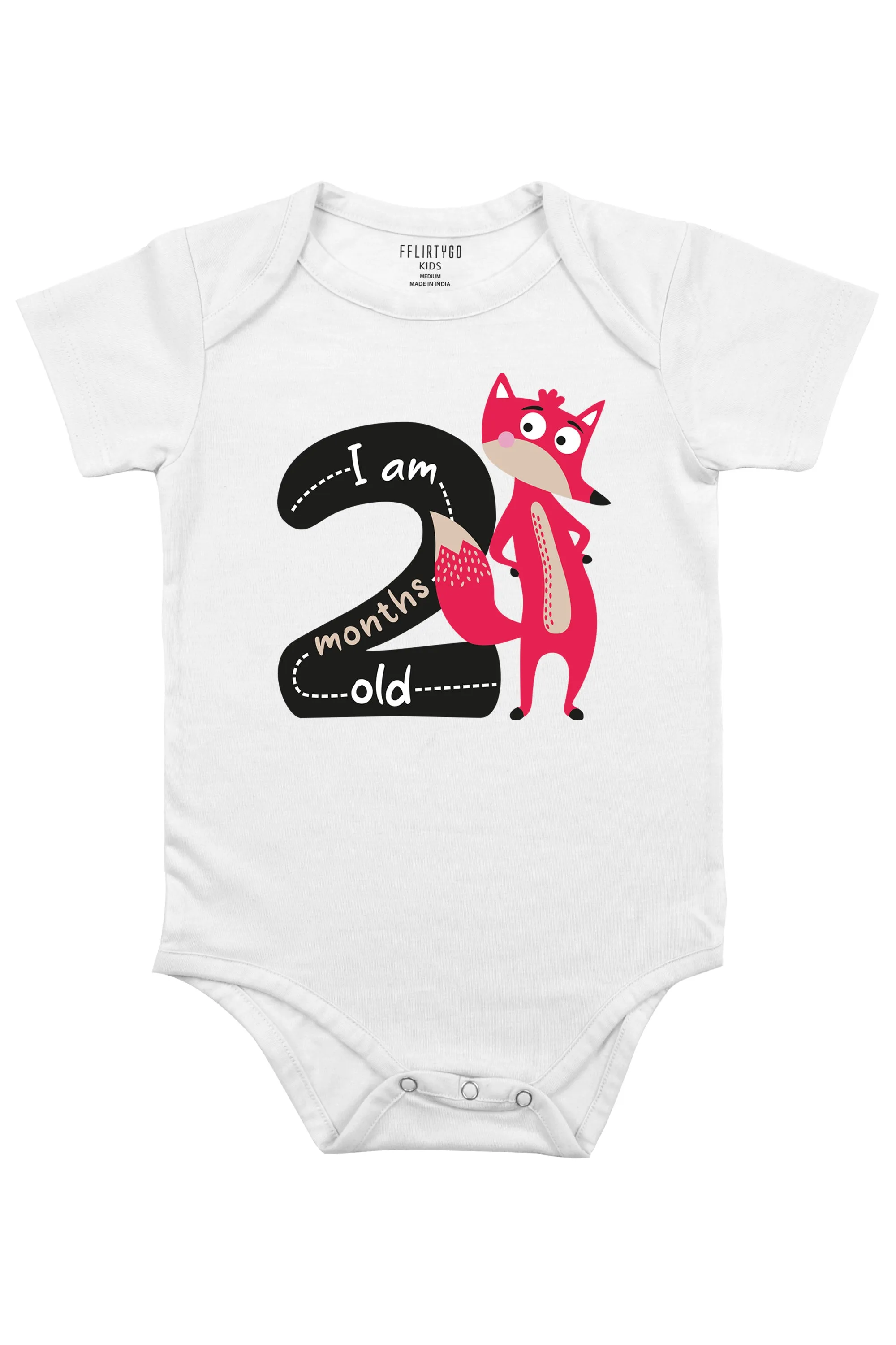 Two Month Milestone Baby Romper | Onesies