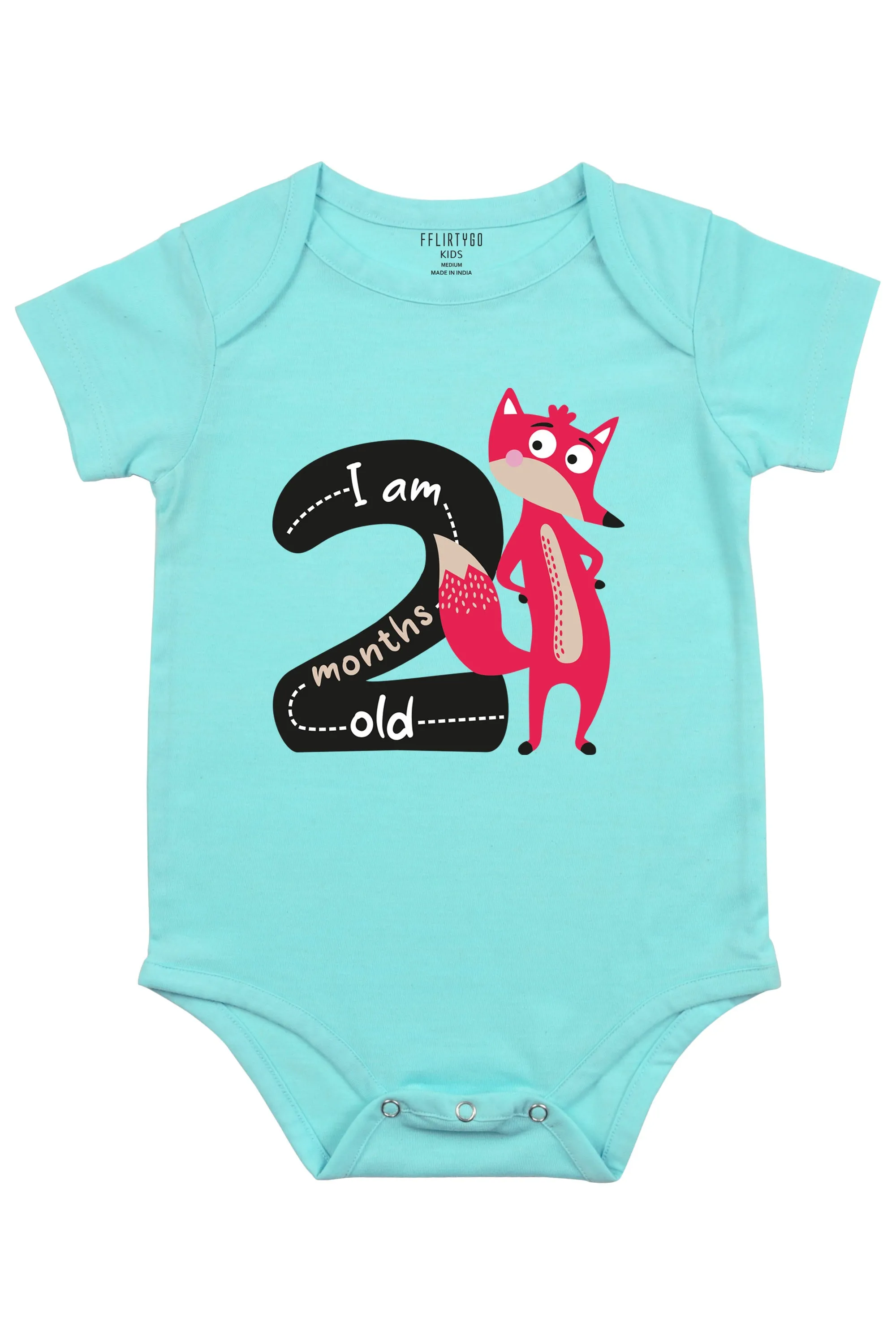 Two Month Milestone Baby Romper | Onesies