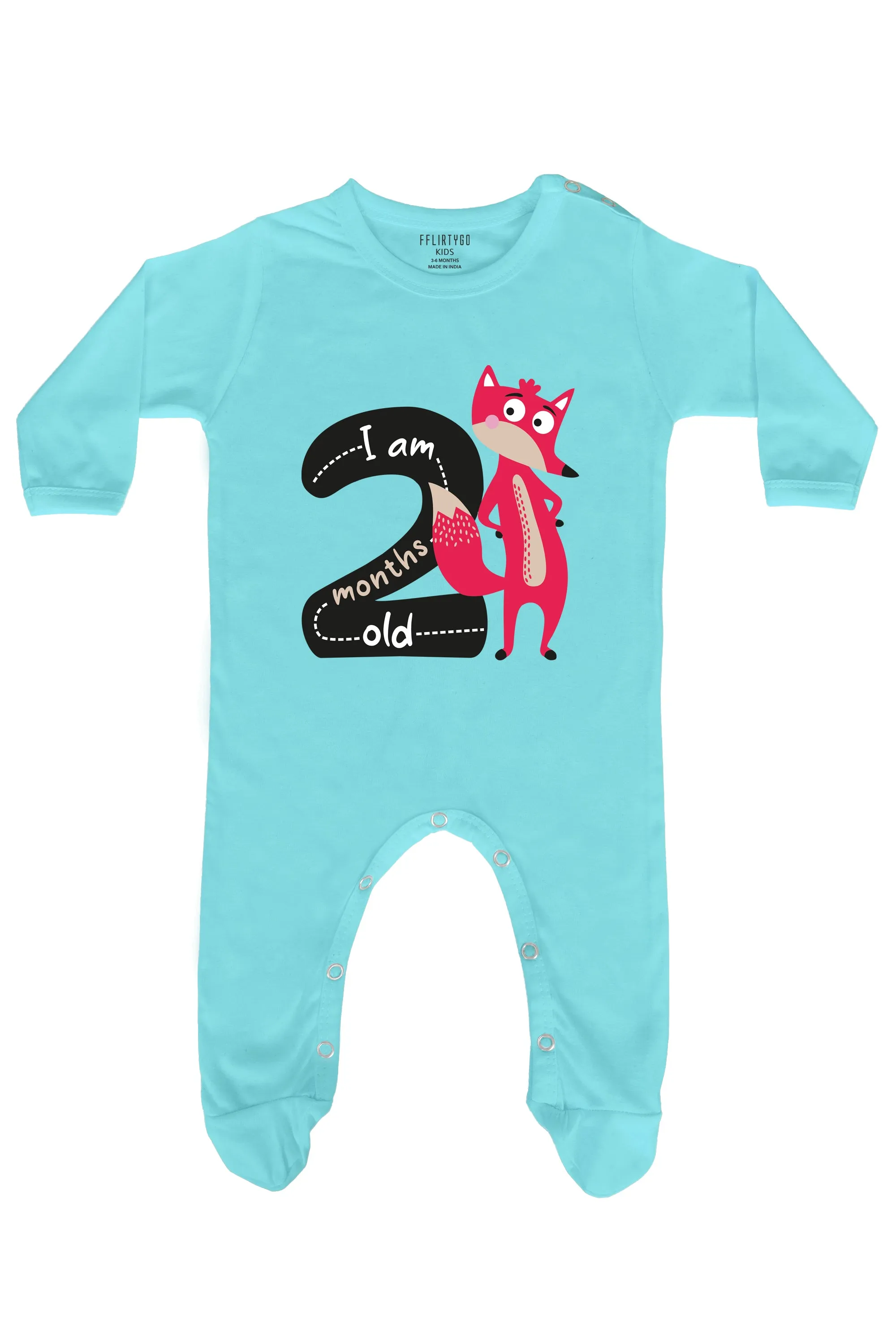 Two Month Milestone Baby Romper | Onesies