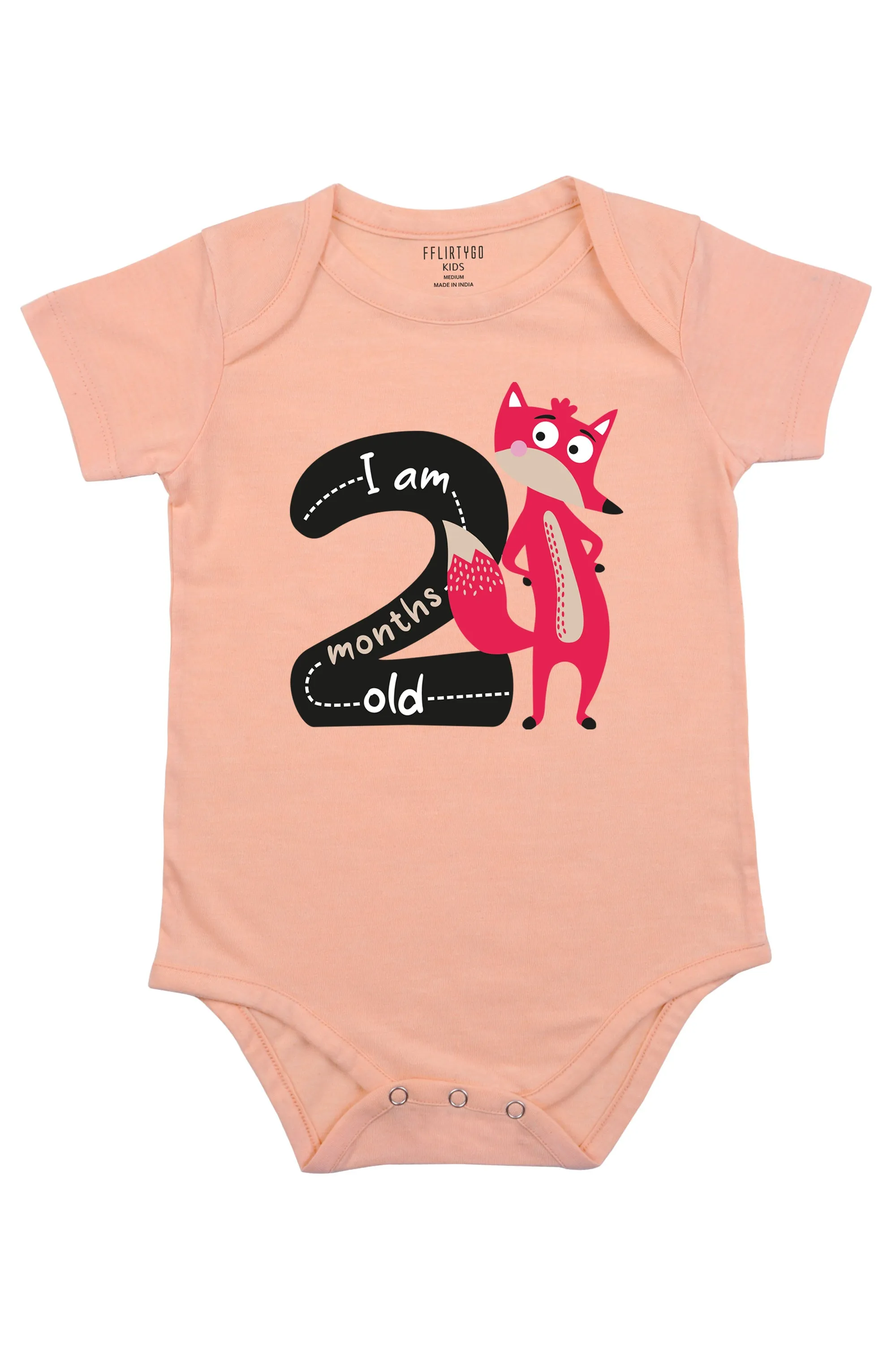 Two Month Milestone Baby Romper | Onesies
