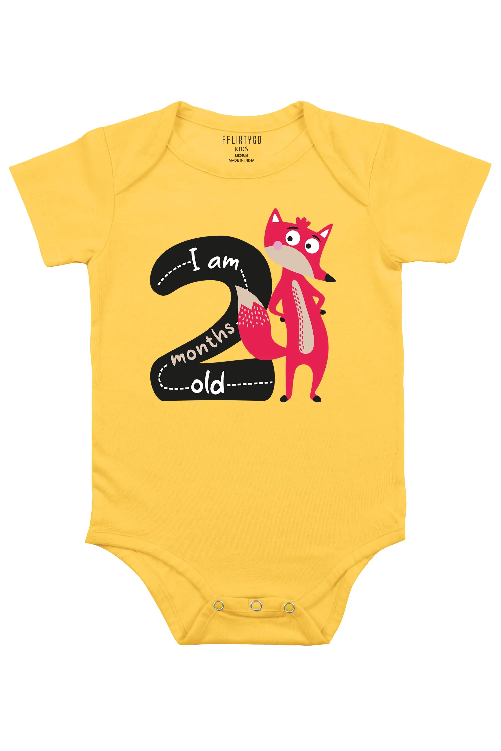 Two Month Milestone Baby Romper | Onesies
