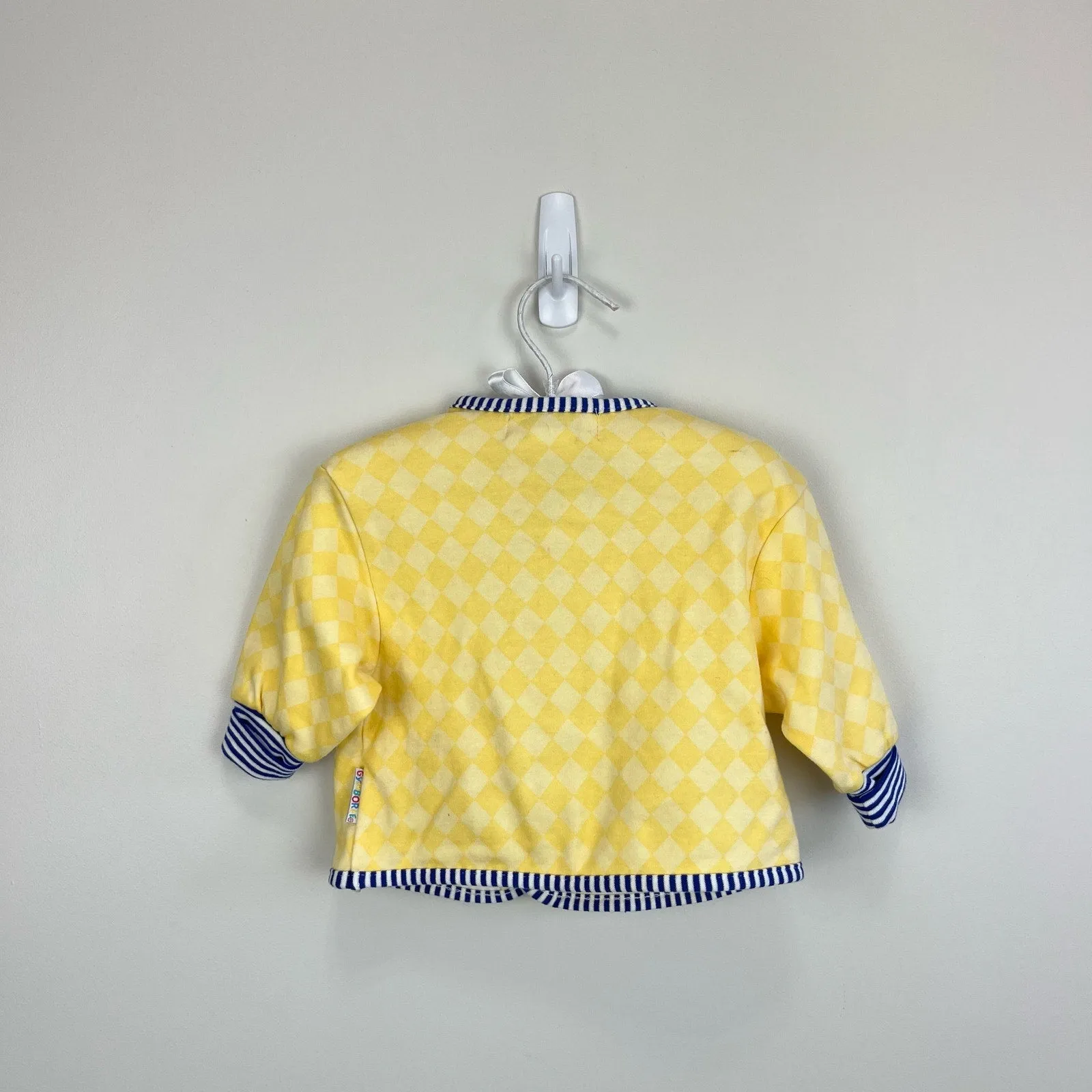 Vintage Gymboree Juggling Clowns Snap Up Jacket Layette/Newborn NWT