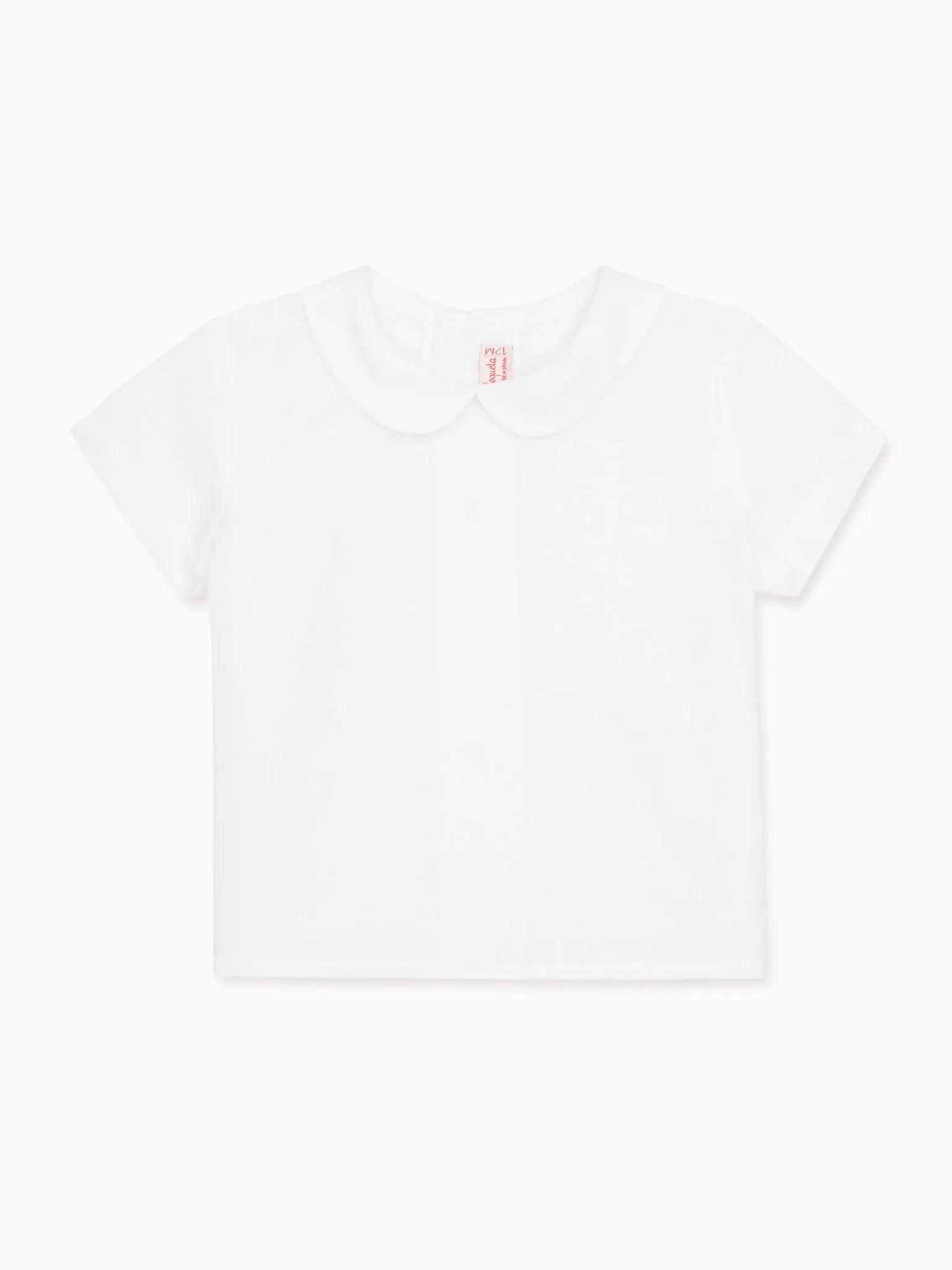 White Jazmin Baby Shirt