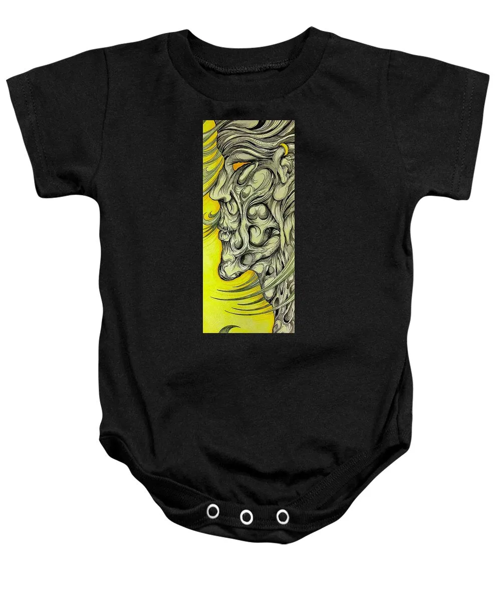Yellow Eye Neck - Baby Onesie