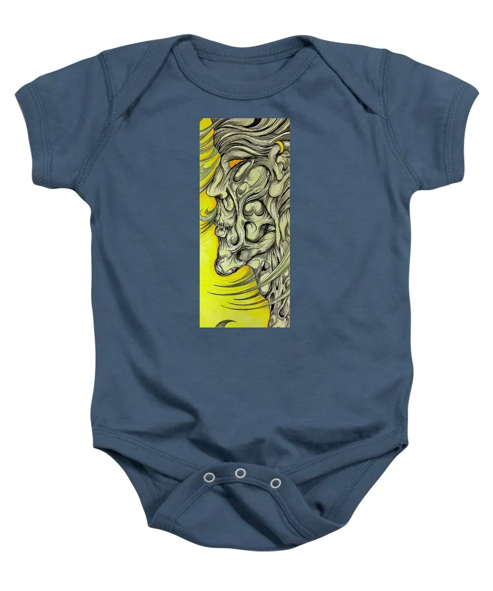Yellow Eye Neck - Baby Onesie