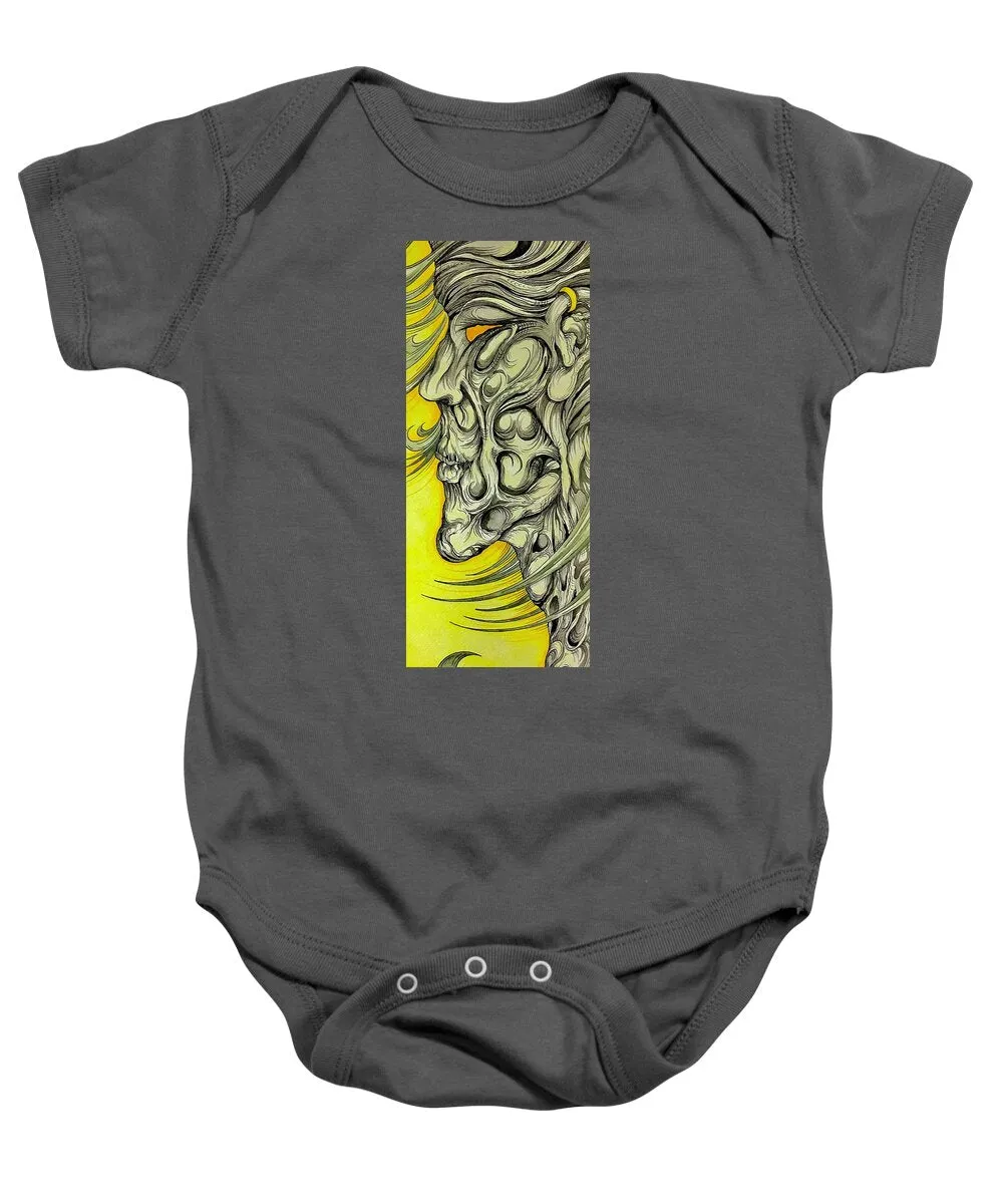 Yellow Eye Neck - Baby Onesie