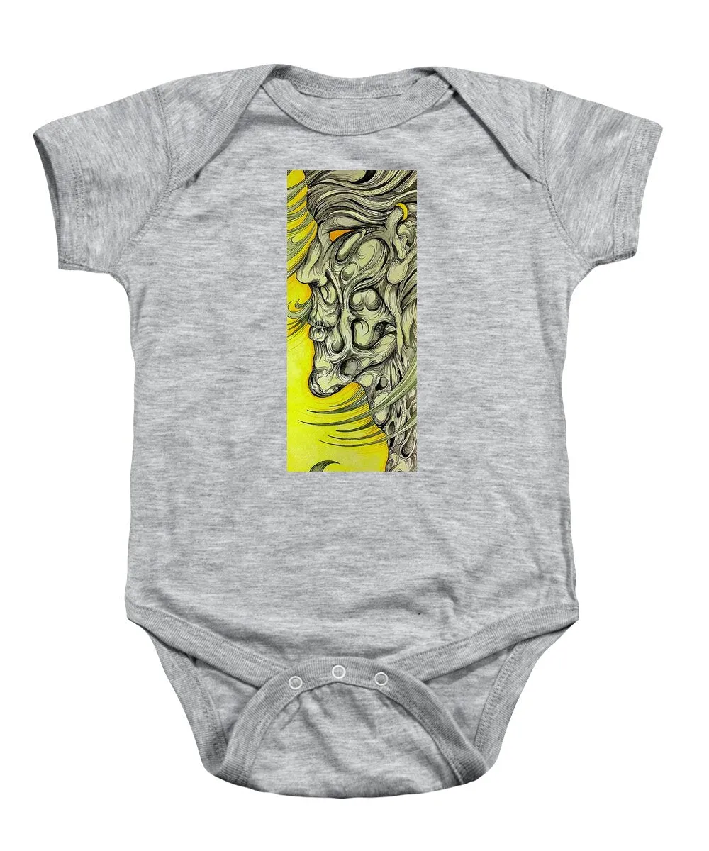 Yellow Eye Neck - Baby Onesie
