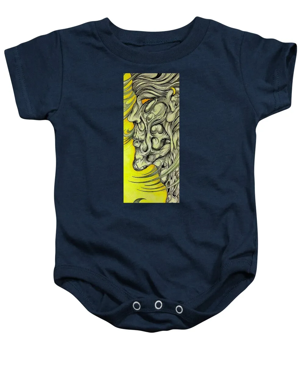 Yellow Eye Neck - Baby Onesie