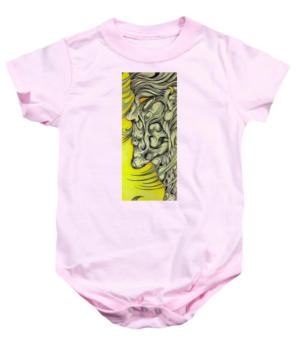 Yellow Eye Neck - Baby Onesie