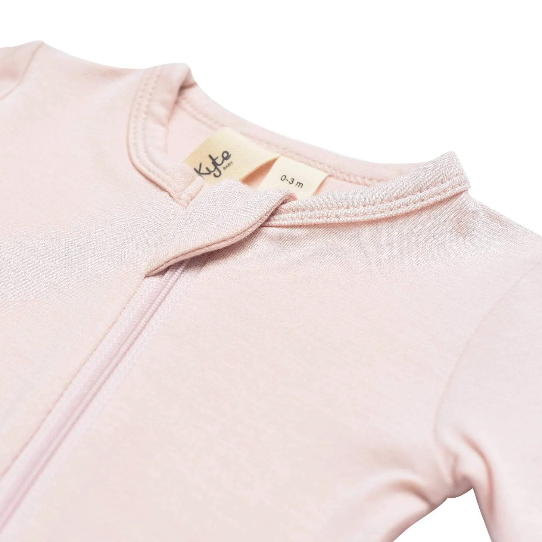 Zippered Romper - Blush by Kyte Baby