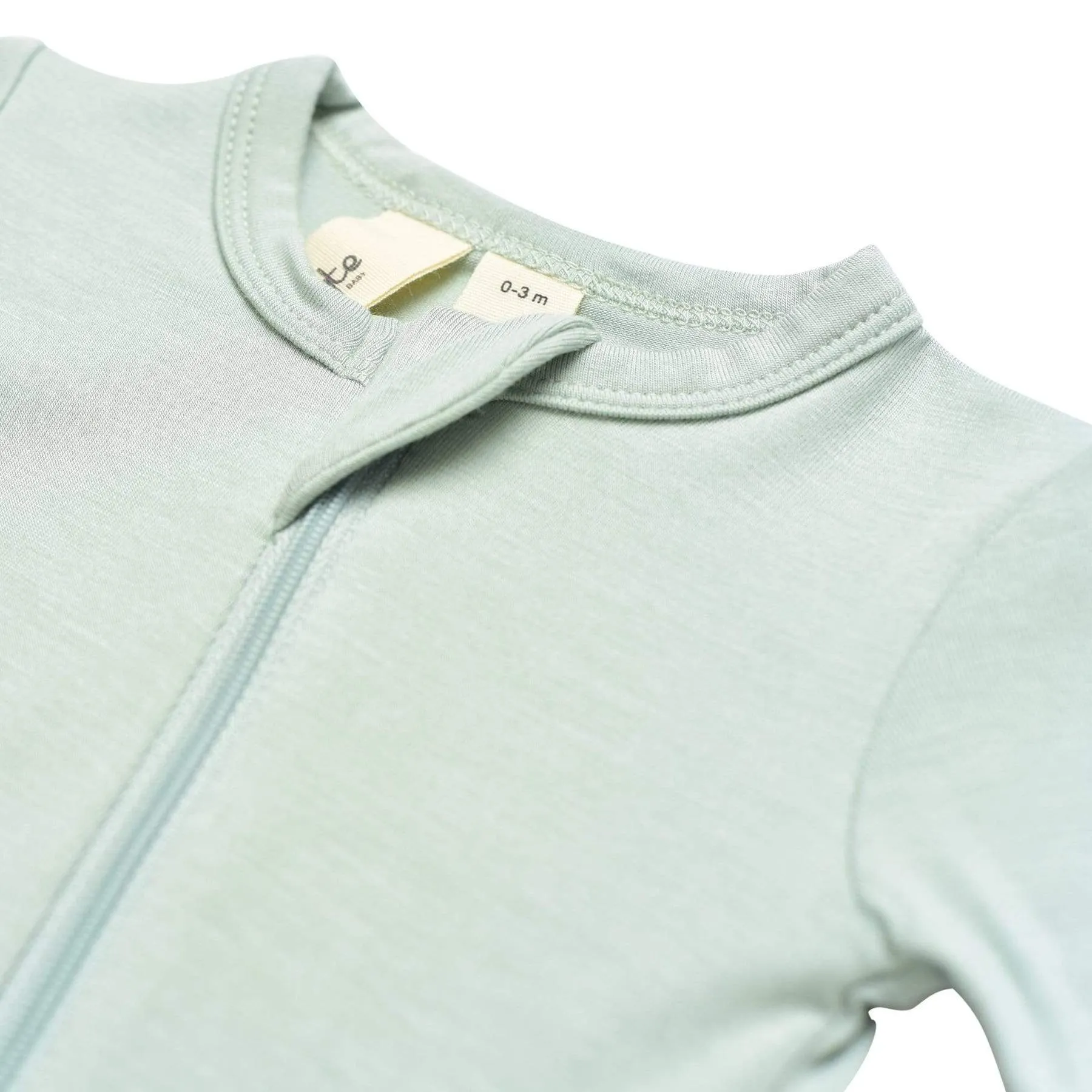 Zippered Romper - Sage by Kyte Baby
